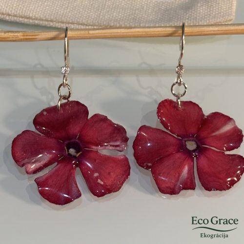 Flokšu auskari “Fuksija” Flokšu auskari “Fuksija”