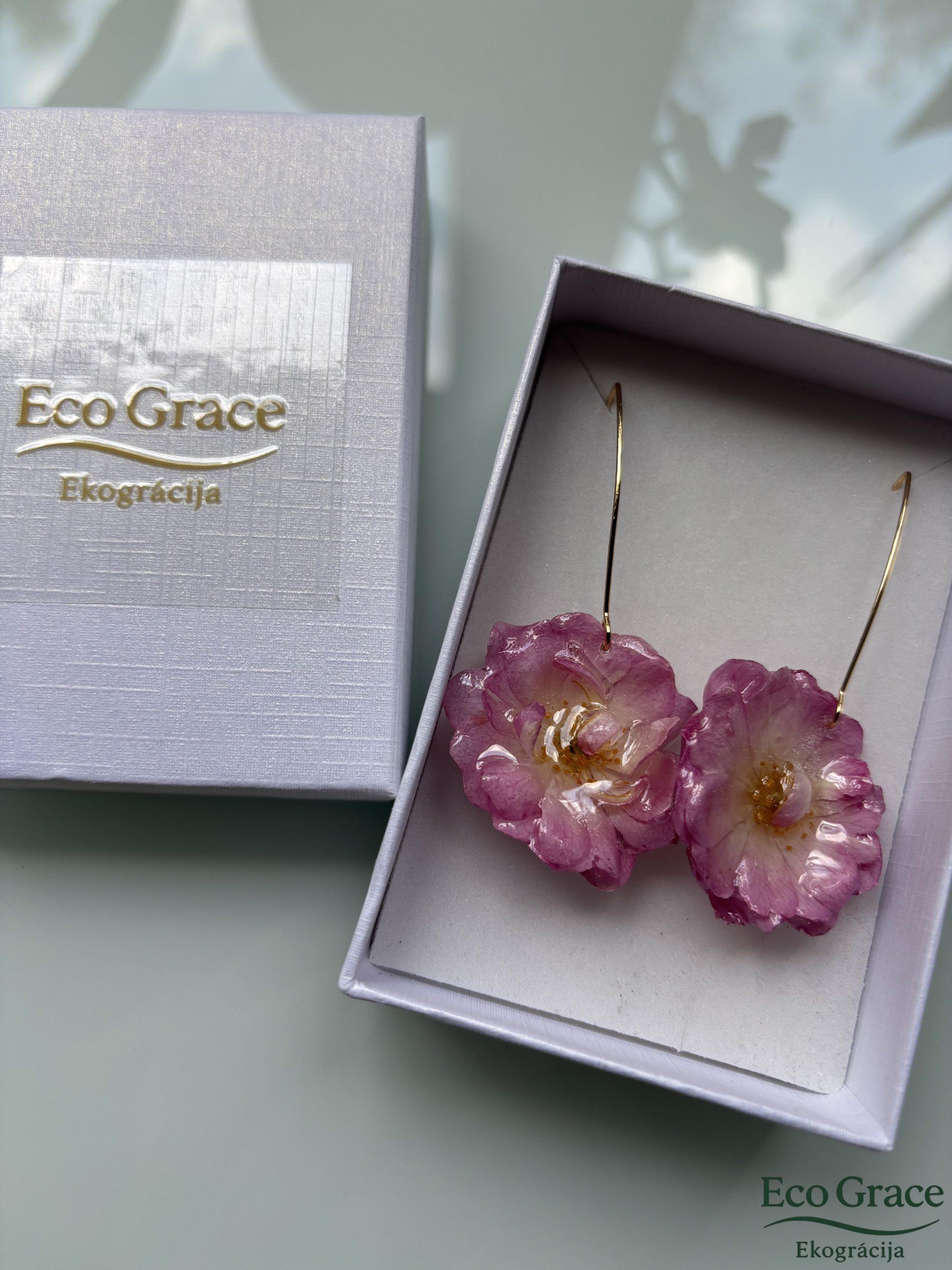 Auskari mini rozītes