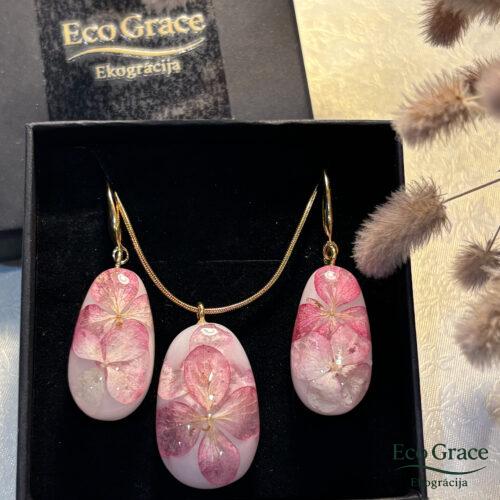 Rotu komplekts- Hortenzijas "Rozā"