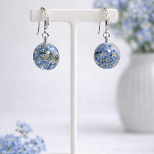 Neaizmirstulīšu auskari “Podziņas”