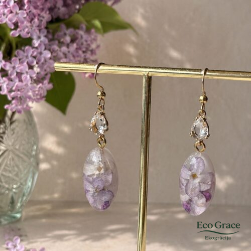 Auskari "Lilac Bloom"